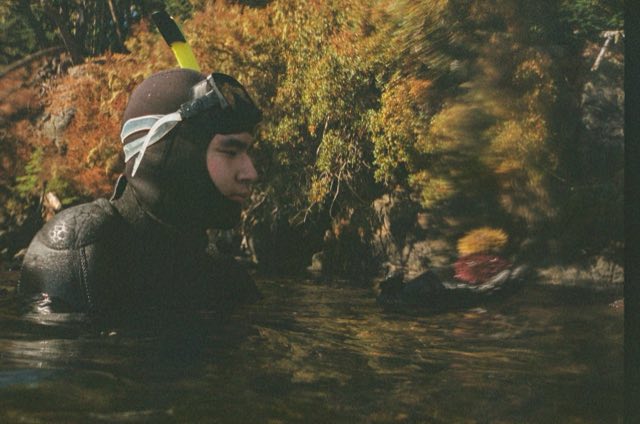 Victoria, BC. Nikonos bajo el agua, entre el kelp, septiembre 2026