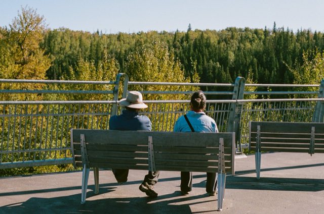 Alberta, septiembre 2026, el valle del río, 35 mm
